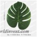 OurWarm fiesta mantel 12 piezas hojas de palma artificiales boda tabla corredor playa Luau Hawaiano tema partido decoraciones suministros ali-92393722